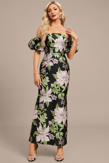 Robe Fourreau Florale Ajustée - gallery 8