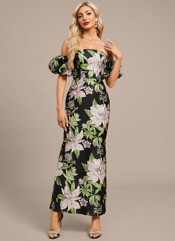 Robe Fourreau Florale Ajustée - gallery 8