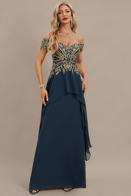 Robe Fourreau Soirée Étoilée