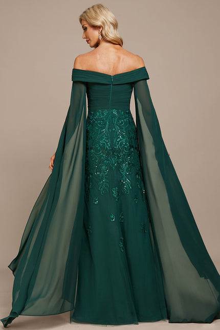 Robe Fourreau Émeraude Couture - gallery 3