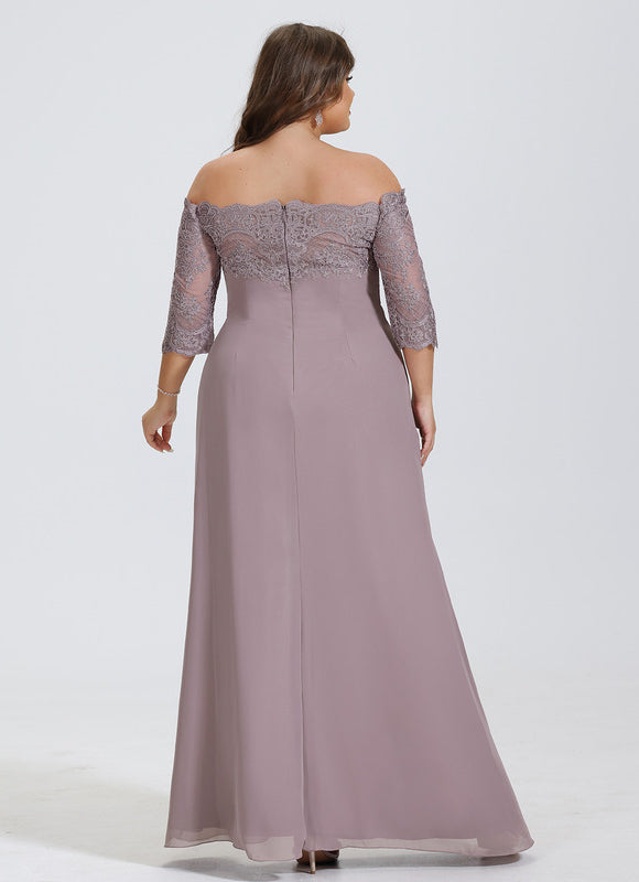 Robe Fourreau Mousseline Épurée - gallery 5