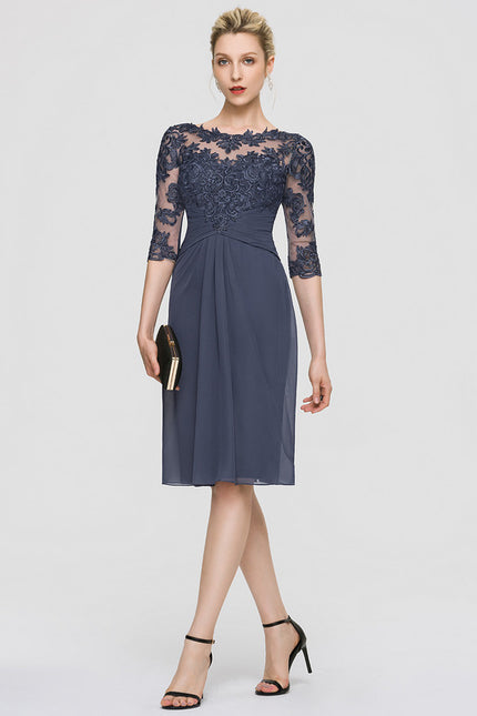 Robe Fourreau Nuit Florale - gallery 2