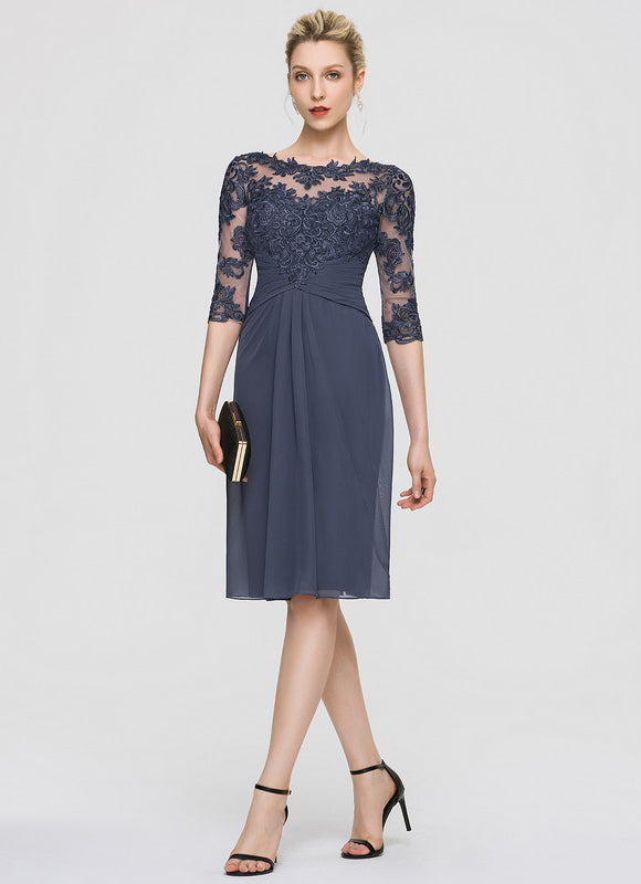 Robe Fourreau Nuit Florale - gallery 2