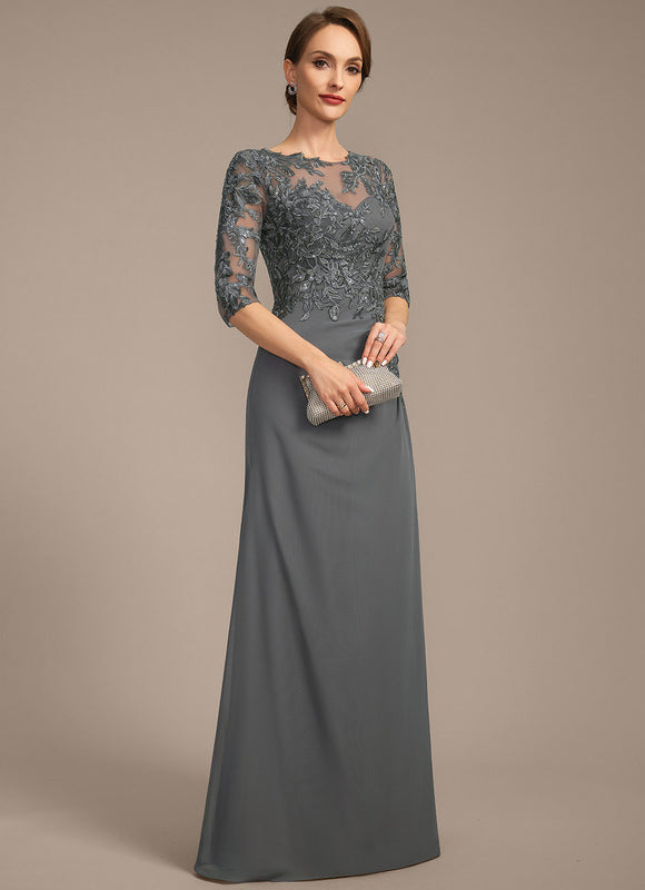 Robe Fourreau Longue Fluide - gallery 5