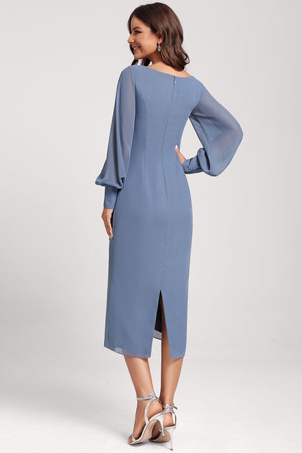 Robe Fourreau Fluide Framboise - gallery 6