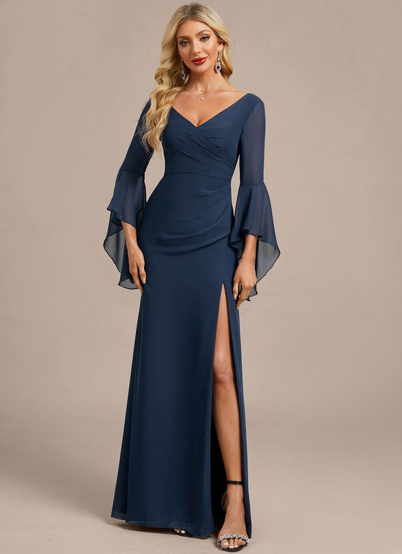 Robe Fourreau Marine