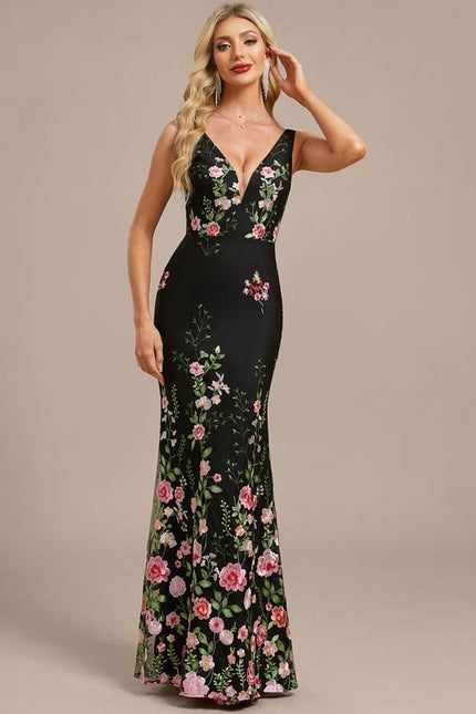 Robe Fourreau Decollete V - gallery 2