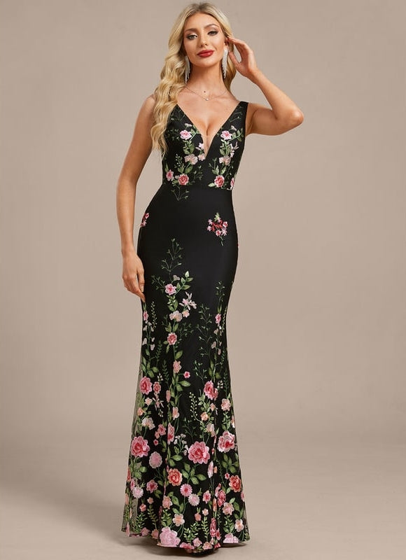 Robe Fourreau Decollete V - gallery 2