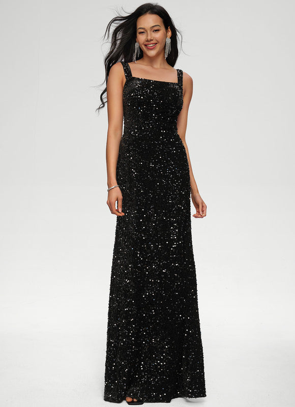 Robe Fourreau De Soirée Scintillante