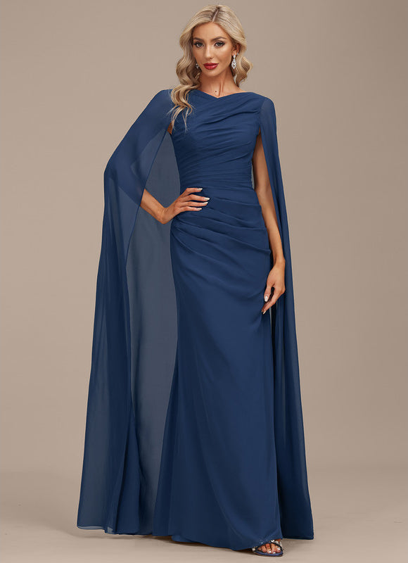 Robe Fourreau Marine - gallery 4