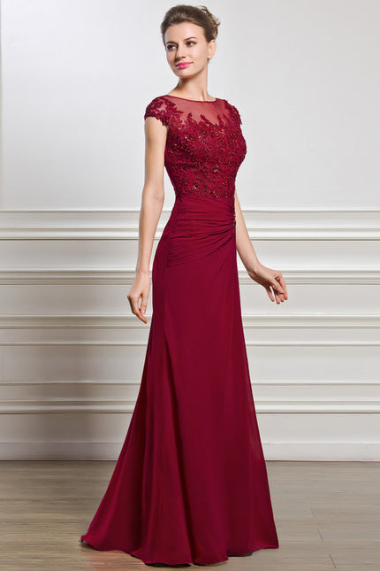 Robe Fourreau Rouge Élégance - gallery 4
