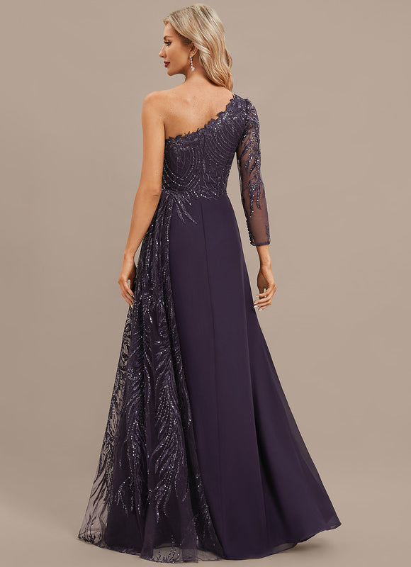 Robe Fourreau Longue Étoilée - gallery 6