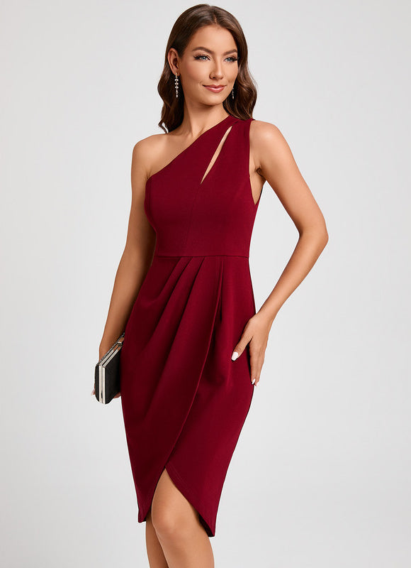 Robe Fourreau Élégance Rubis - gallery 3