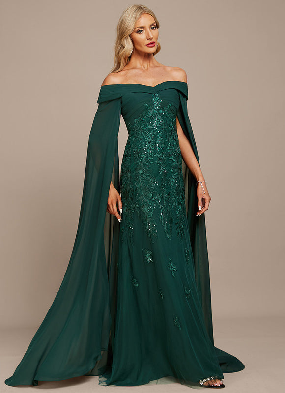 Robe Fourreau Émeraude Couture - gallery 2