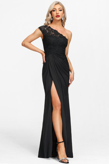 Robe Fourreau Éclat Noir Serenité - gallery 4