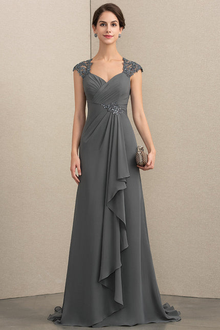 Robe Fourreau Élégance Sombre - gallery 3