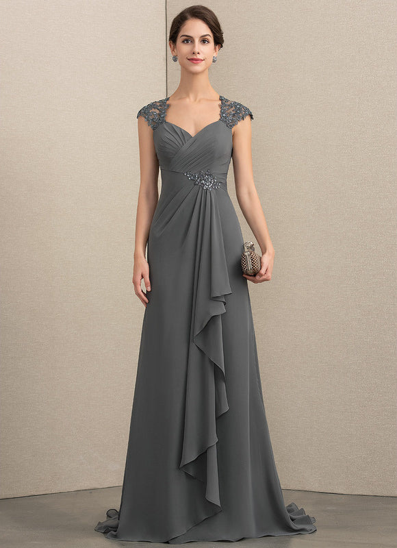 Robe Fourreau Élégance Sombre - gallery 3