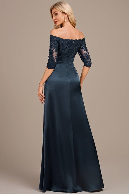 Robe Longue Fourreau Chic Pour Mariage - gallery 5