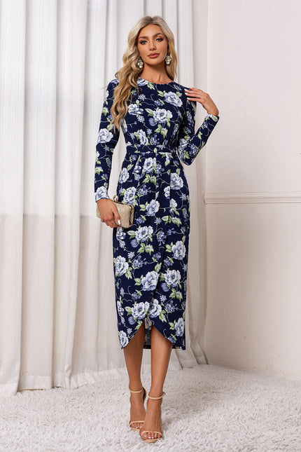 Robe Fourreau Fleur