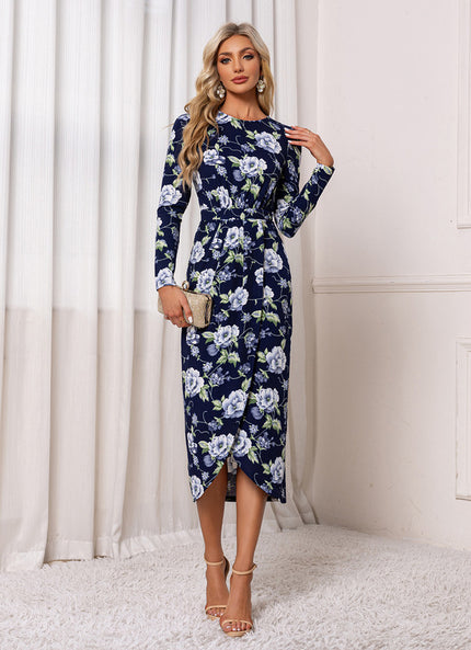 Robe Fourreau Fleur