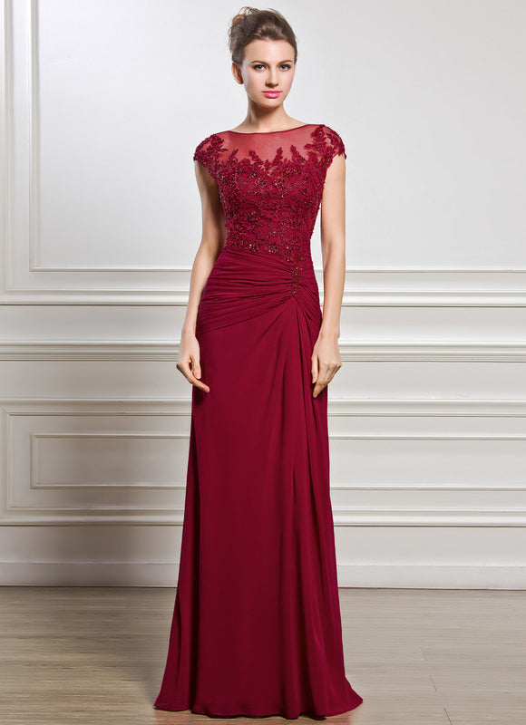 Robe Fourreau Rouge Élégance - gallery 3