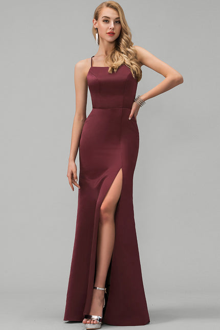 Robe Fourreau Bordeau Chic