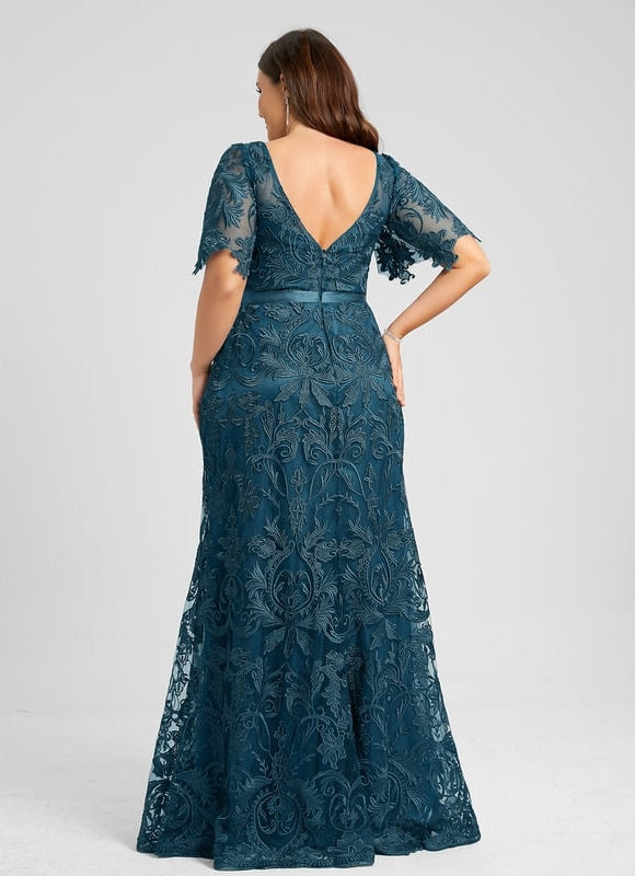 Robe Fourreau Illusion Élégante - gallery 7