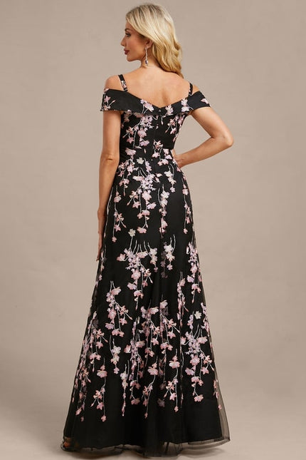 Robe Fourreau Col Bardot - gallery 6