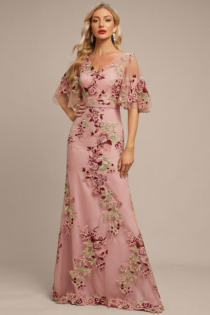 Robe Fourreau Florale Délicate