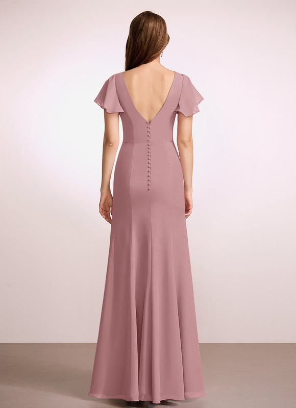 Robe Fourreau Flottante Poudrée - gallery 1