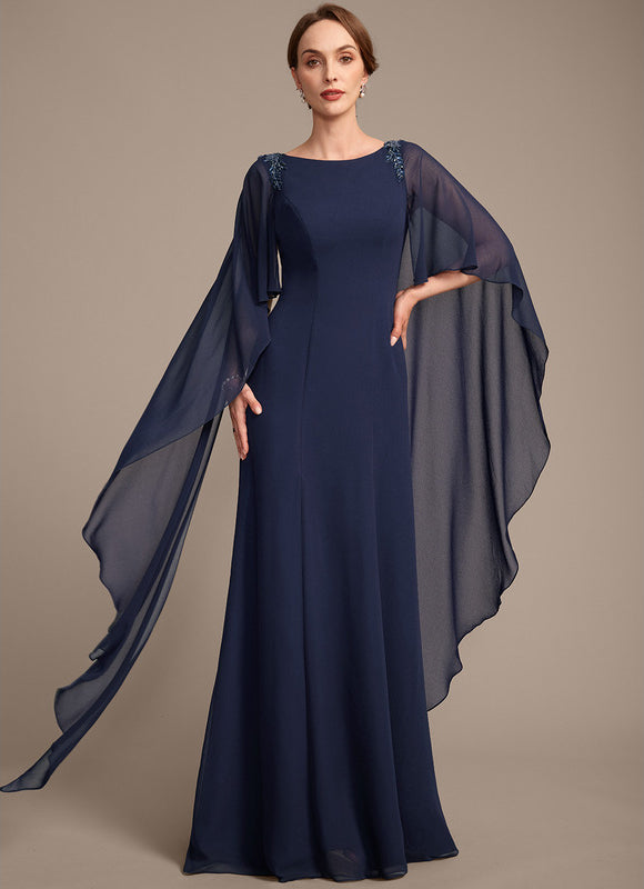 Robe Fourreau Mousseline Fluide