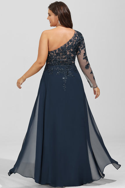 Robe Fourreau Luxe Asymétrique - gallery 7