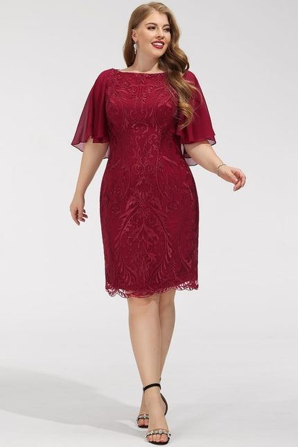 Robe Fourreau Nuit Florale - gallery 7
