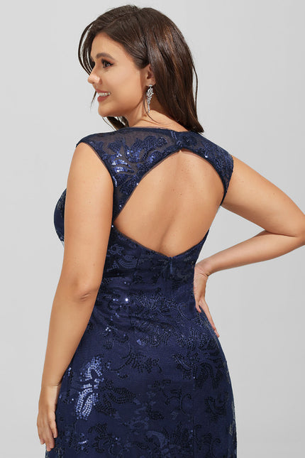 Robe Fourreau Lueur Mystique - gallery 6