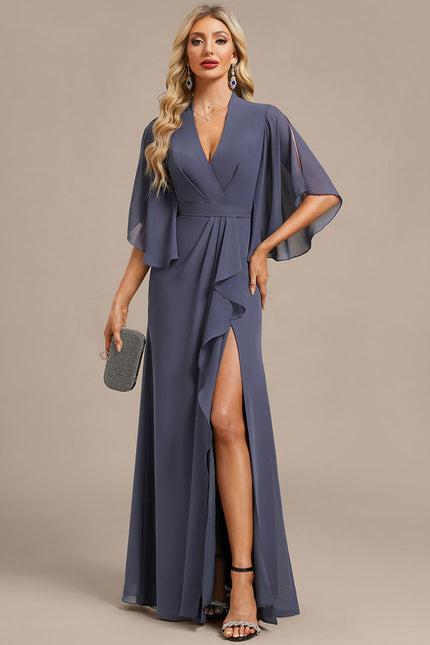 Robe Fourreau Fluide Mauve