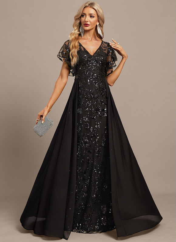 Robe Fourreau De Soirée Noire