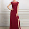 Robe Fourreau Rouge Élégance
