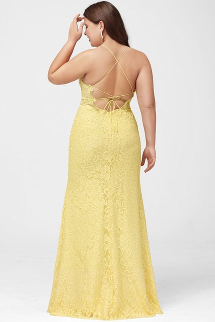 Robe Fourreau Jaune Lumineux - gallery 9