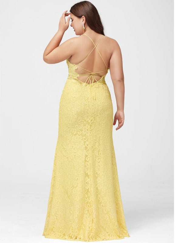 Robe Fourreau Jaune Lumineux - gallery 9