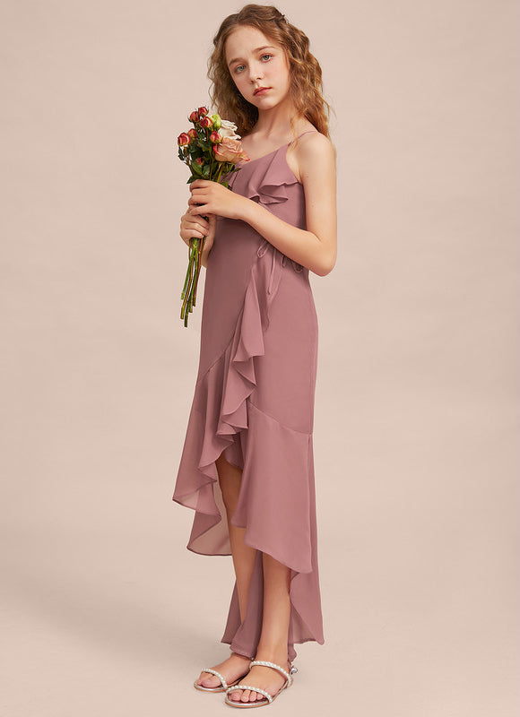 Robe Fourreau Asymétrique Froncée - gallery 4