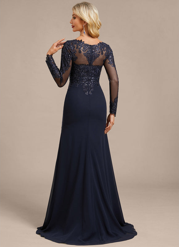 Robe Fourreau Navy - gallery 9