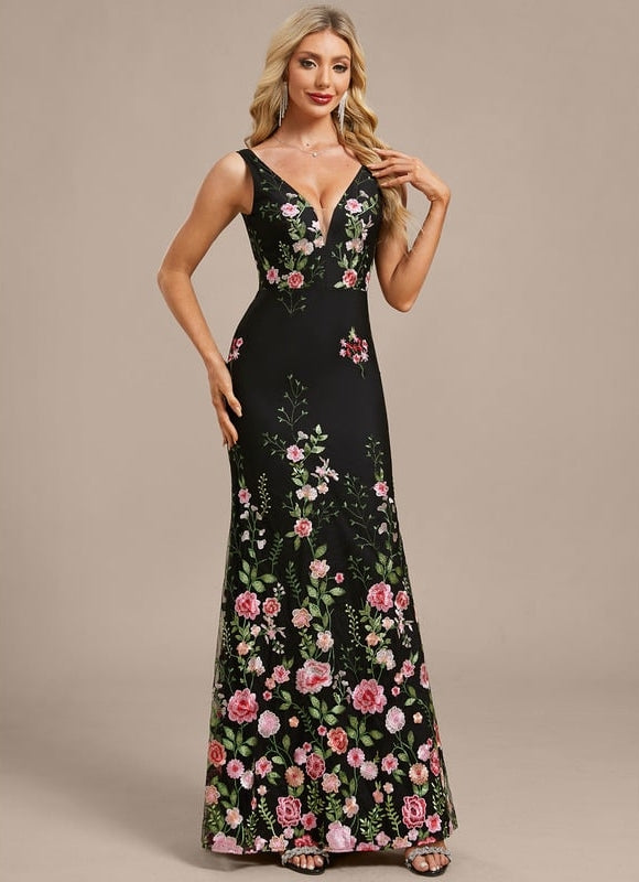 Robe Fourreau Decollete V - gallery 5