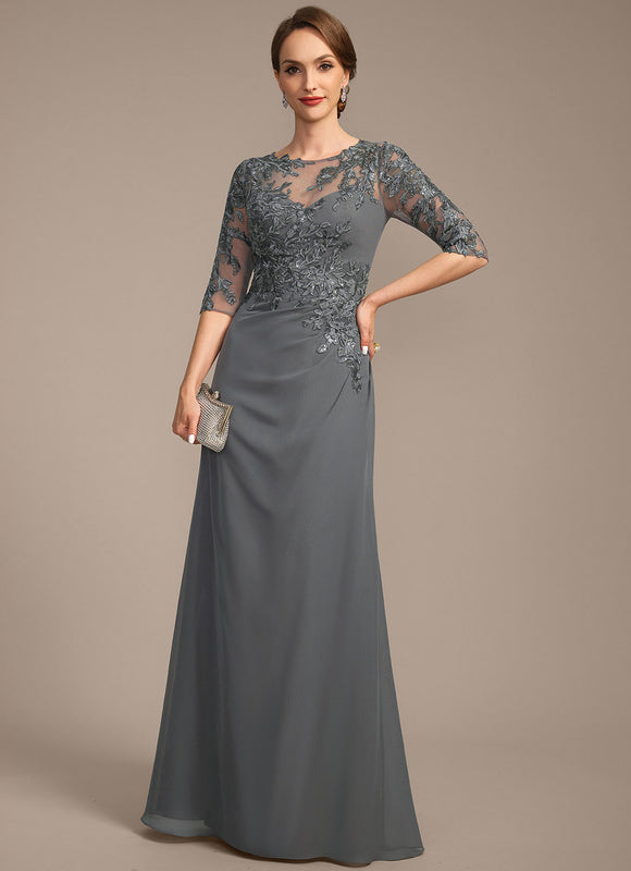 Robe Fourreau Longue Fluide - gallery 3