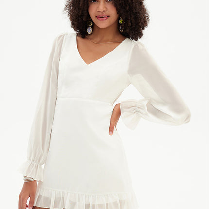 Robe Fourreau Vaporeuse Blush