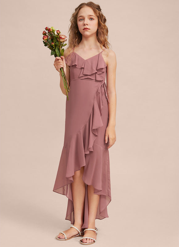 Robe Fourreau Asymétrique Froncée - gallery 1