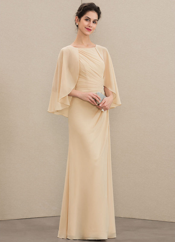 Robe Fourreau Écrue Élégante - gallery 1