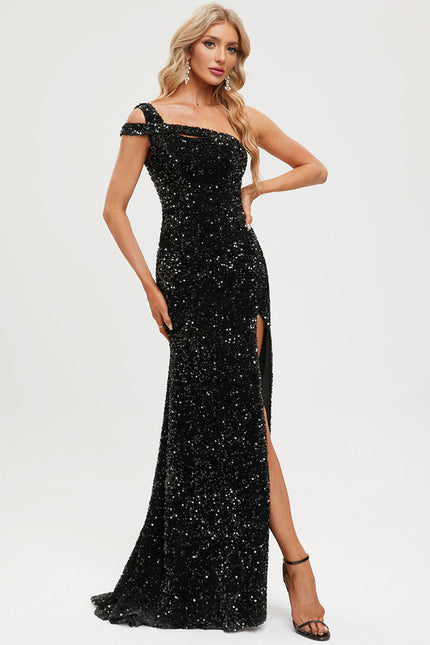 Robe Fourreau De Gala Scintillante - gallery 7
