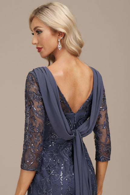 Robe Fourreau Col Bateau Chic - gallery 3