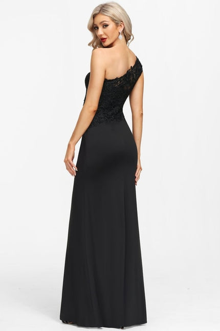 Robe Fourreau Éclat Noir Serenité - gallery 5
