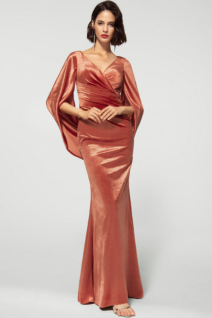 Robe Fourreau Terracotta - gallery 1